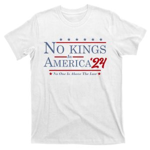 No Kings In America 2024 No One Is Above The Law T-Shirt