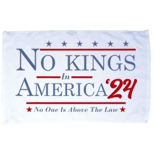 No Kings In America 2024 No One Is Above The Law Microfiber Hand Towel