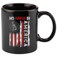 No Kings In America 11oz C Handle Ceramic Mug