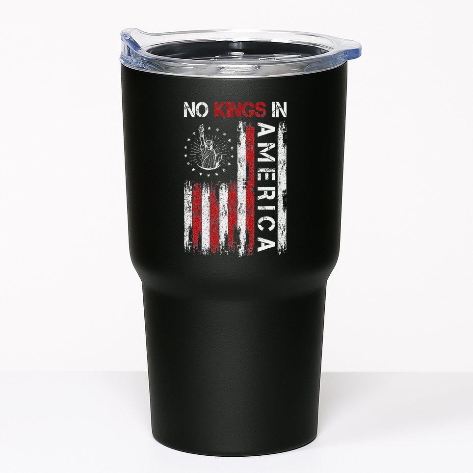 No Kings In America Tumbler