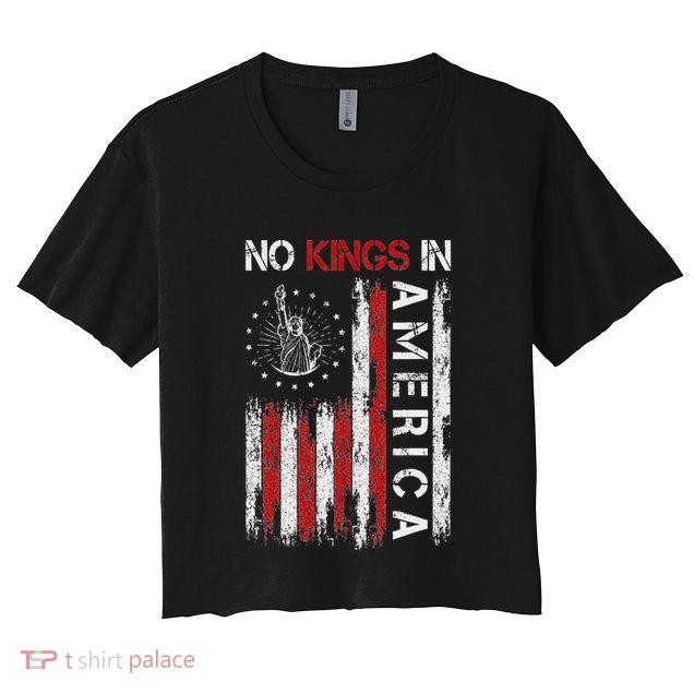 No Kings In America Crop Top