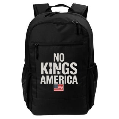 No Kings In America Democracy Anti Trump America No King Backpack