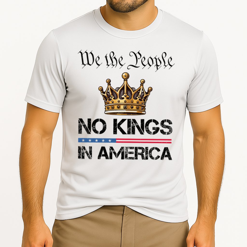  No Kings in America Liberal Resist  Cooling Performance Crew T-Shirt