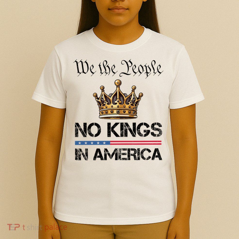  No Kings in America Liberal Resist  T-Shirt