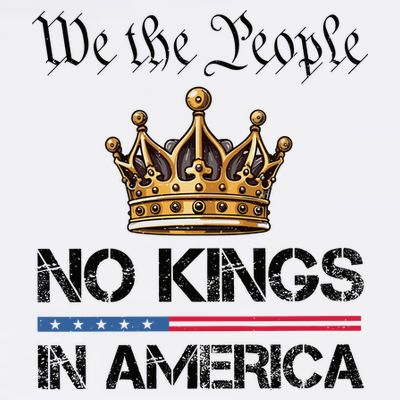  No Kings in America Liberal Resist  T-Shirt