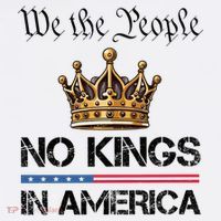  No Kings in America Liberal Resist  Tank Top