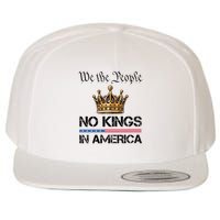  No Kings in America Liberal Resist  Wool Snapback Cap