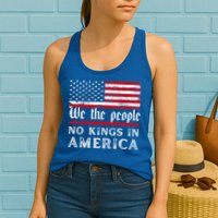 No Kings In America We The People Womens Tank Top