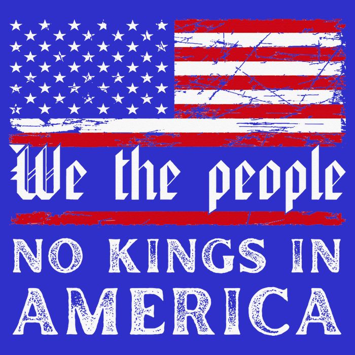 No Kings In America We The People Womens Tank Top