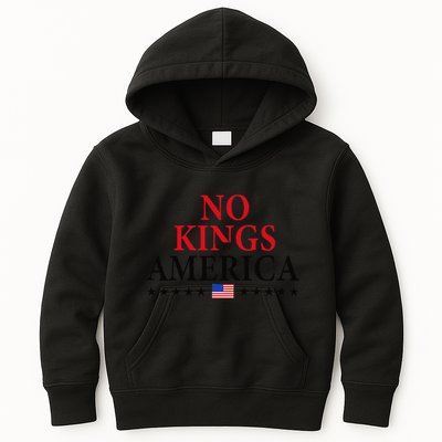 No King In America 45 47 Democracy Usa Independence Saying Kids Hoodie