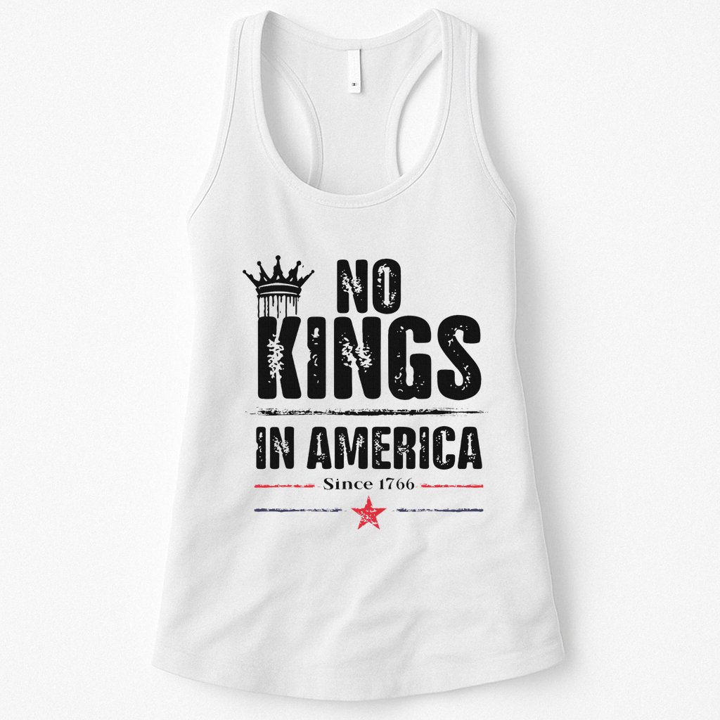 No Kings In America Since 1776 Womens Tank Top