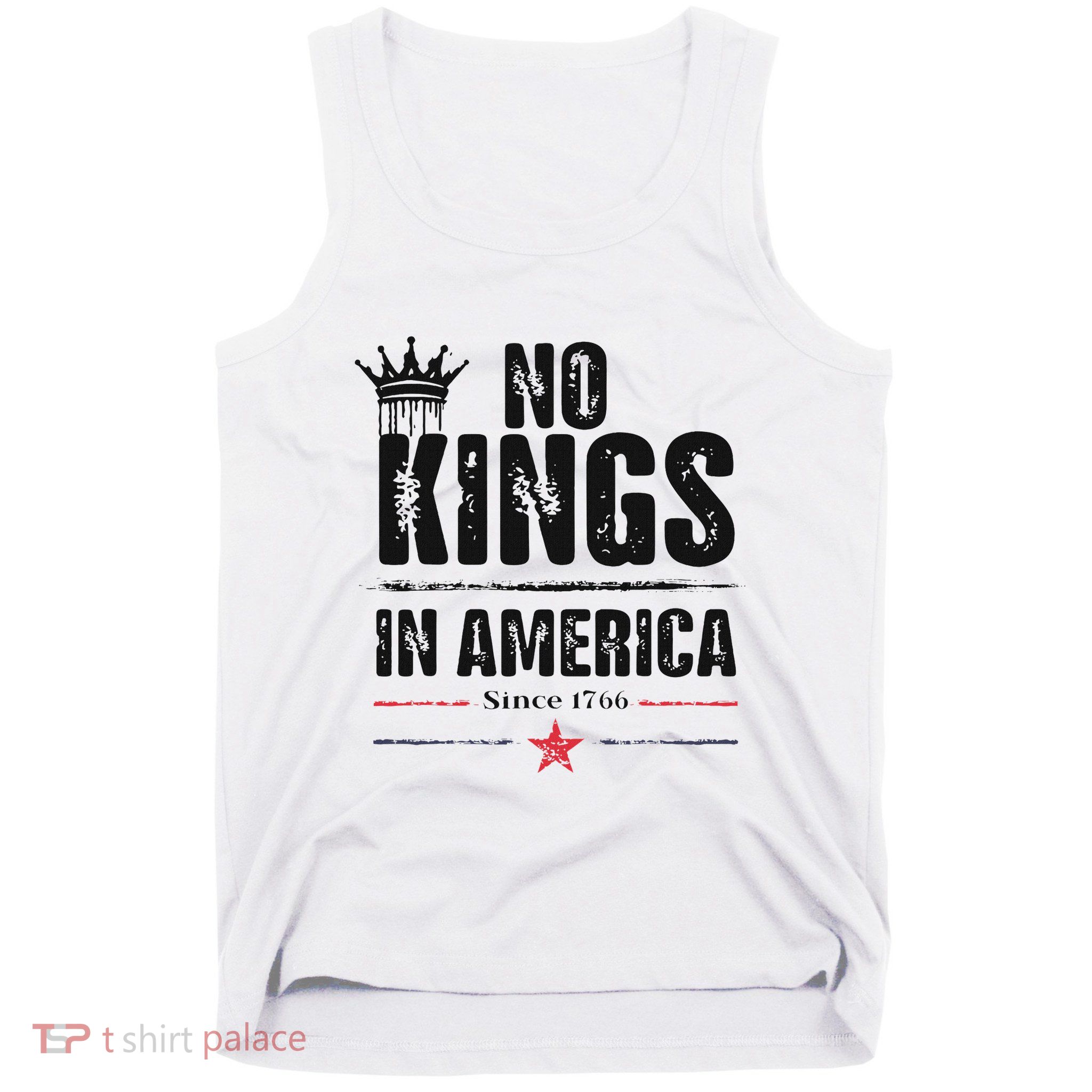 No Kings In America Since 1776 Tank Top