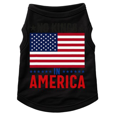 No Kings In America Flag Protest Save Democracy Doggie Tank