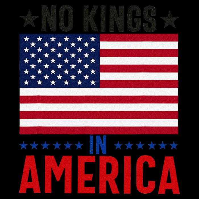 No Kings In America Flag Protest Save Democracy Drawstring Bag