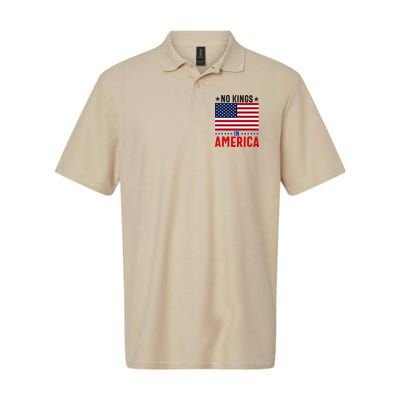 No Kings In America Flag Protest Save Democracy Polo