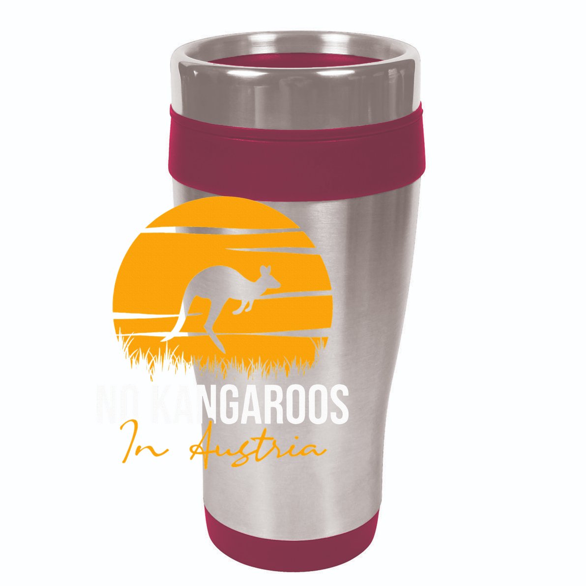 No Kangaroos In Austria Kangaroo Animal Lover Wildlife 15oz Campfire Ceramic Mug
