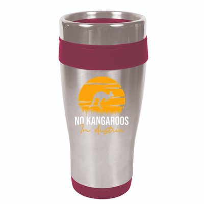 No Kangaroos In Austria Kangaroo Animal Lover Wildlife 16oz Travel Tumbler