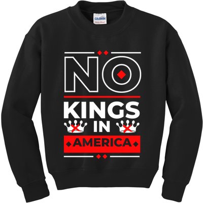 No Kings In America Democracy Court Ruling Saying Kids Sweatshirt