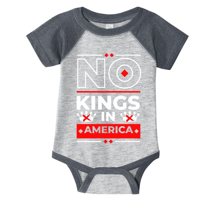 No Kings In America Democracy Court Ruling Saying Infant Baby Jersey Bodysuit