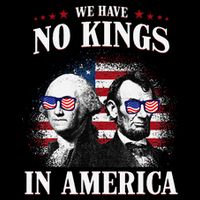 No Kings In America Democracy United States Independence Usa Impact Tech Backpack