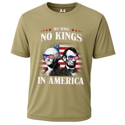 No Kings In America Democracy United States Independence Usa Cooling Performance Crew T-Shirt
