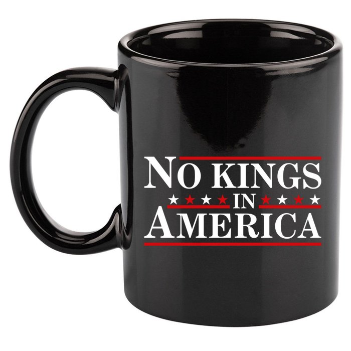 No Kings In America 11oz C Handle Ceramic Mug