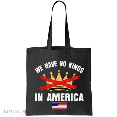 No Kings In America Court Ruling Protest Save Democracy Usa Bag