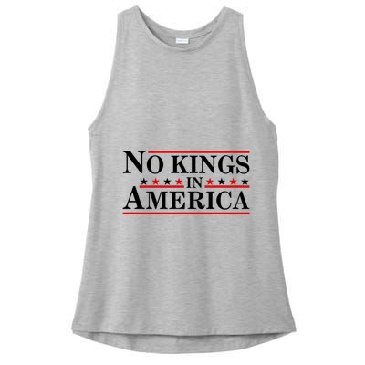 No Kings In America Ladies PosiCharge Tri-Blend Wicking Tank