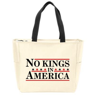No Kings In America Zip Tote Bag