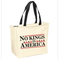 No Kings In America Zip Tote Bag
