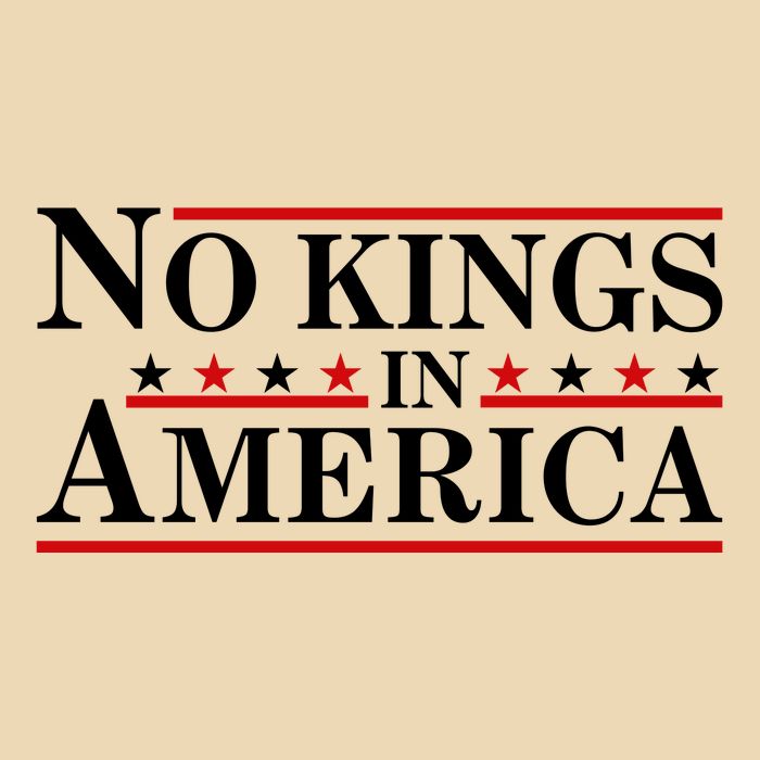 No Kings In America Zip Tote Bag