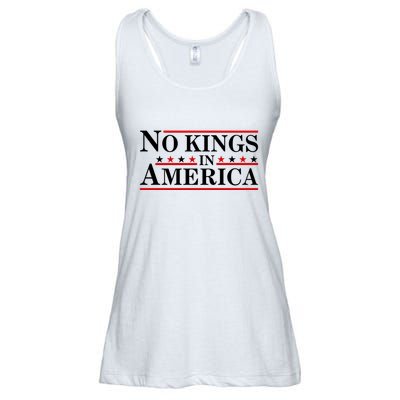 No Kings In America Ladies Essential Flowy Tank