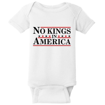 No Kings In America Baby Bodysuit