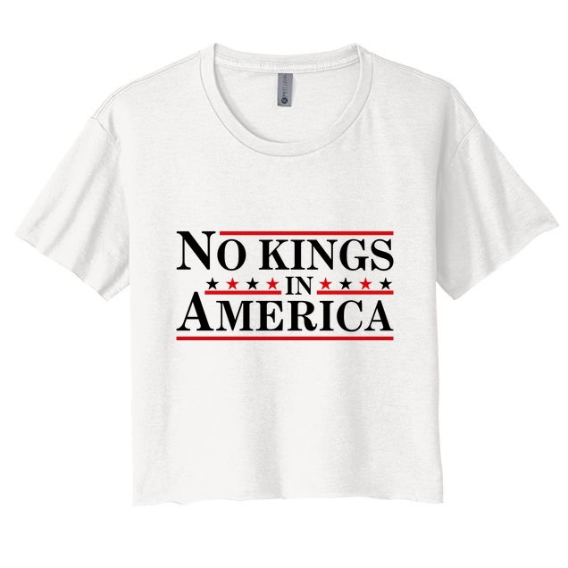 No Kings In America Crop Top