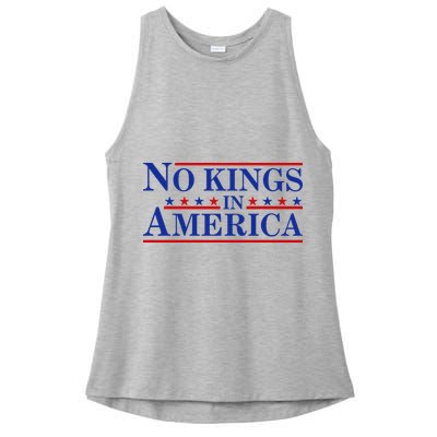 No Kings In America Ladies PosiCharge Tri-Blend Wicking Tank