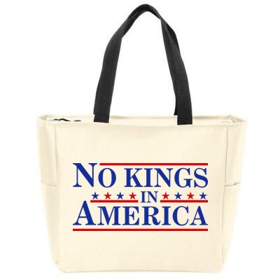 No Kings In America Zip Tote Bag