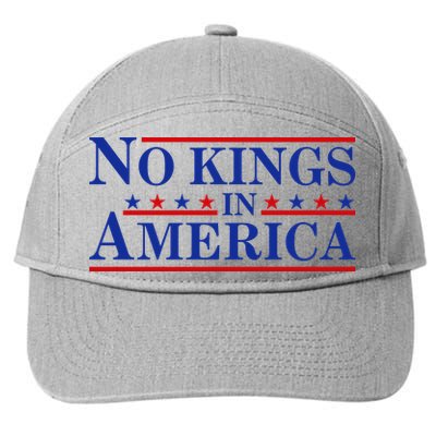 No Kings In America 7-Panel Snapback Hat
