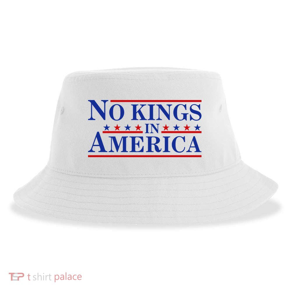 No Kings In America Sustainable Bucket Hat