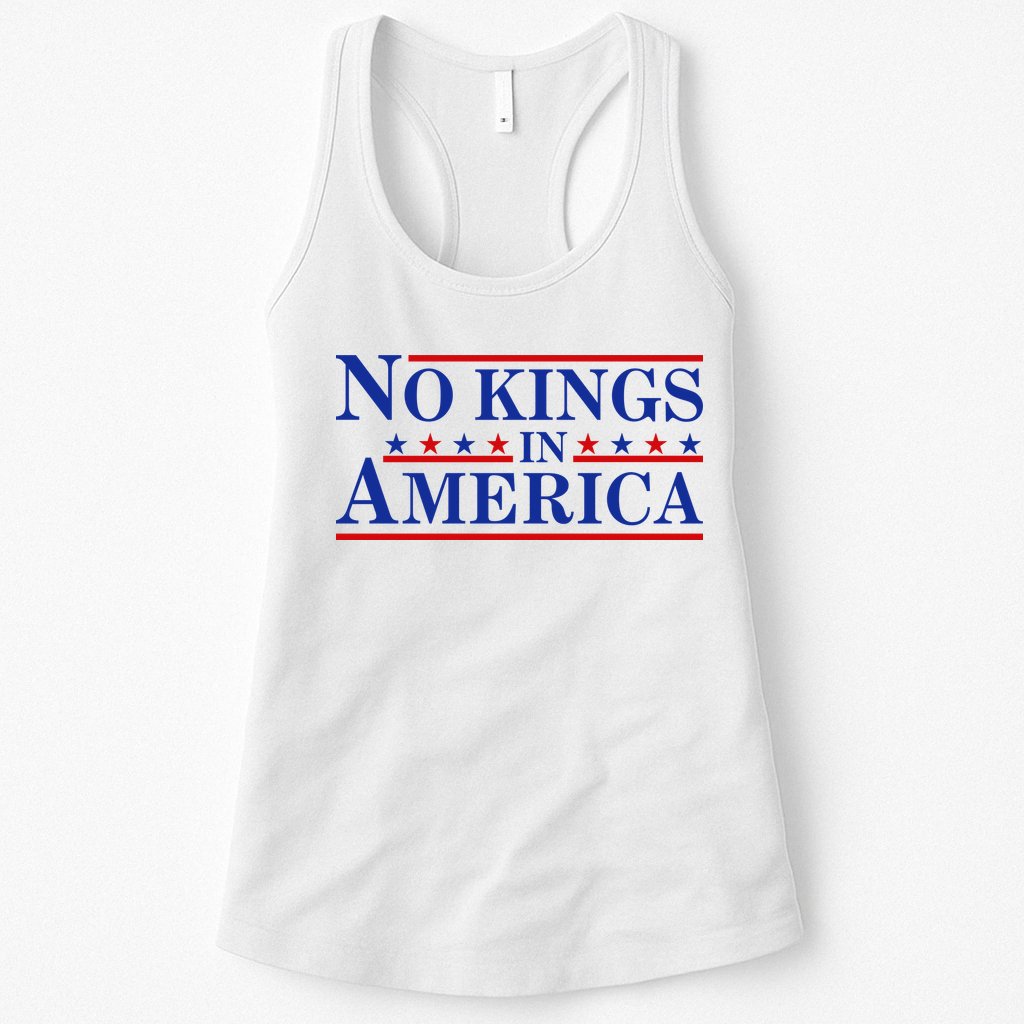 No Kings In America Womens Tank Top