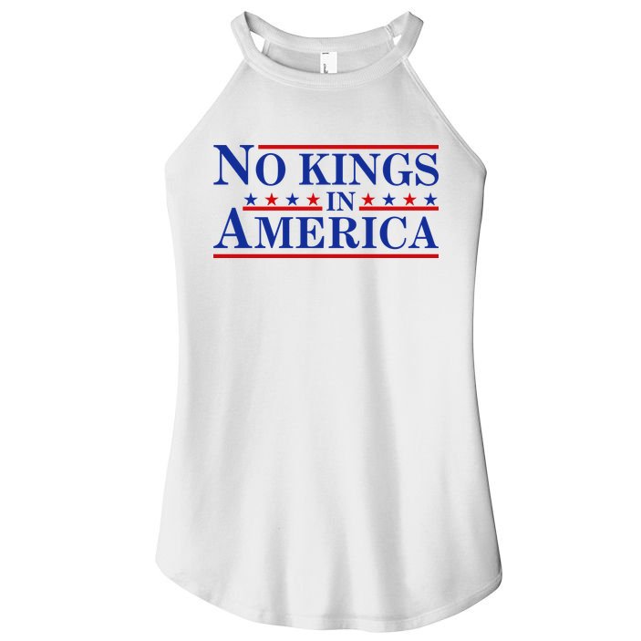 No Kings In America Women's Perfect Tri Rocker Tank