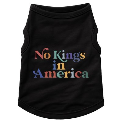 No Kings In America Flag Protest Save Democracy Doggie Tank