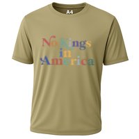 No Kings In America Flag Protest Save Democracy Cooling Performance Crew T-Shirt