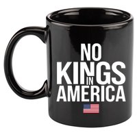 No Kings In America 11oz C Handle Ceramic Mug