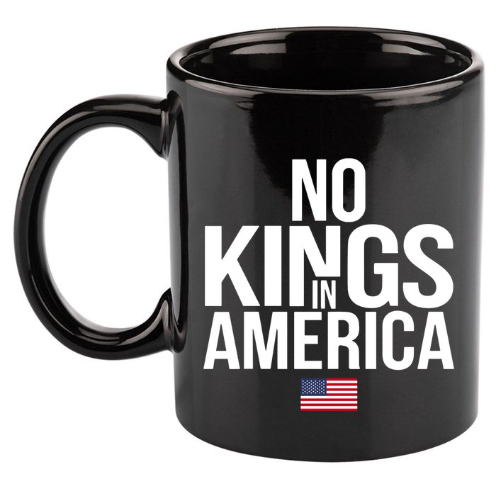 No Kings In America 11oz C Handle Ceramic Mug