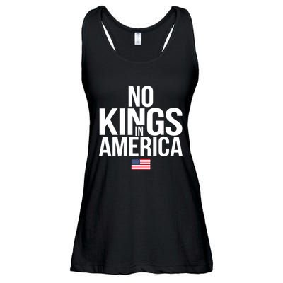 No Kings In America Ladies Essential Flowy Tank