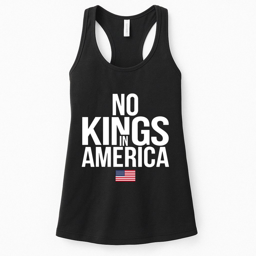 No Kings In America Womens Tank Top