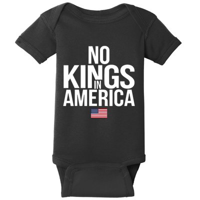 No Kings In America Baby Bodysuit