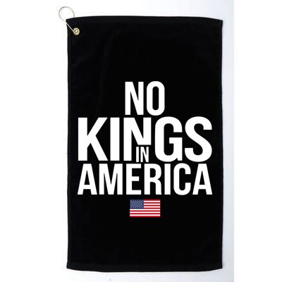 No Kings In America Golf Towel