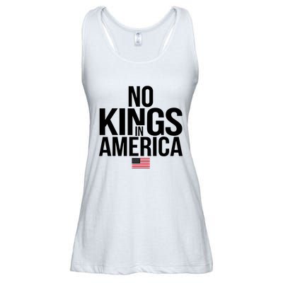 No Kings In America Ladies Essential Flowy Tank