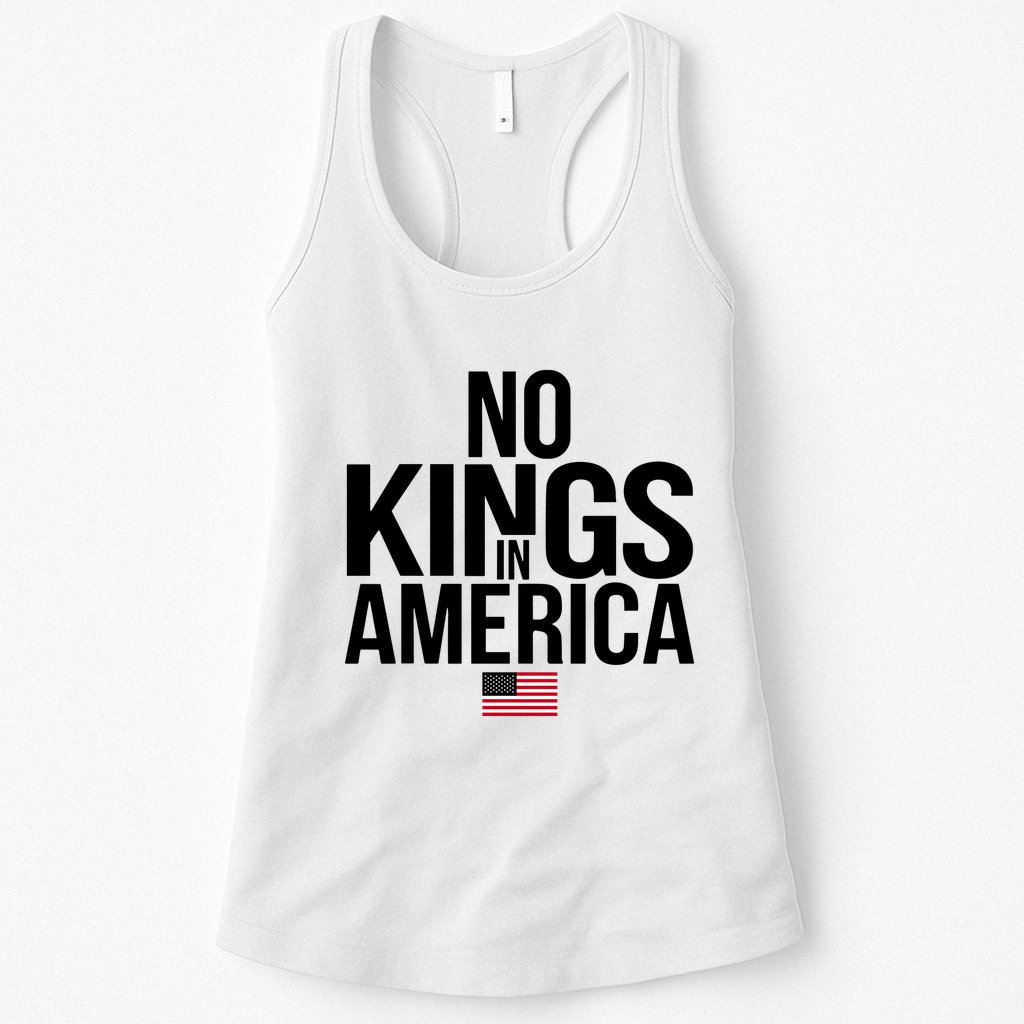 No Kings In America Womens Tank Top